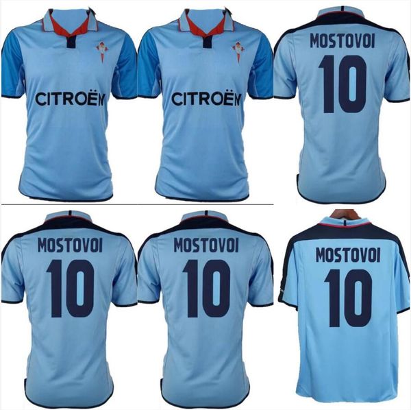 

02/04 retro classic celta soccer jerseys mostovoi 2002 2003 2004 mostovoi vagner contreras football shirt top, Black;yellow