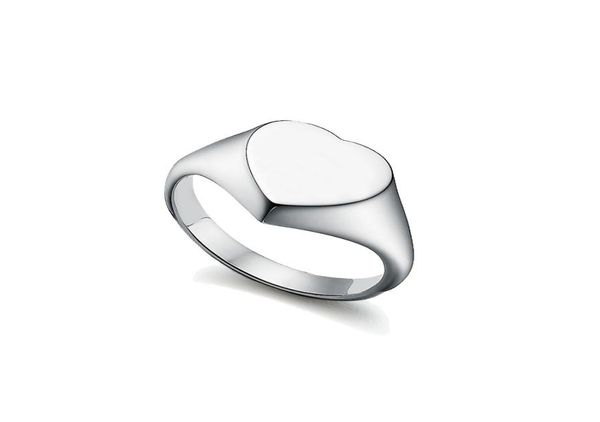 

fashion designer signet band rings size 56789 silver classic letter simple earrings initial womens ladies jewelry earring for 5409366