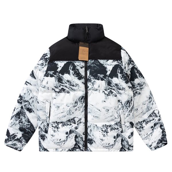 

designer jackets mens down parkas mens puffer jacket waterproof down jacket coat stowable hood water-repellent finish retro nuptse fill pack, Black