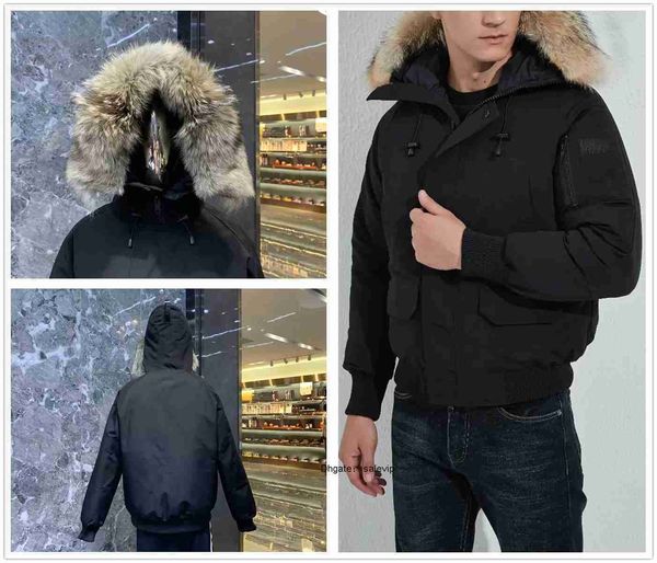 

men's fashion winter jackets comfortable soft down jacket casual desis men's slim canadian goose outdoor jackets thickened new, Black