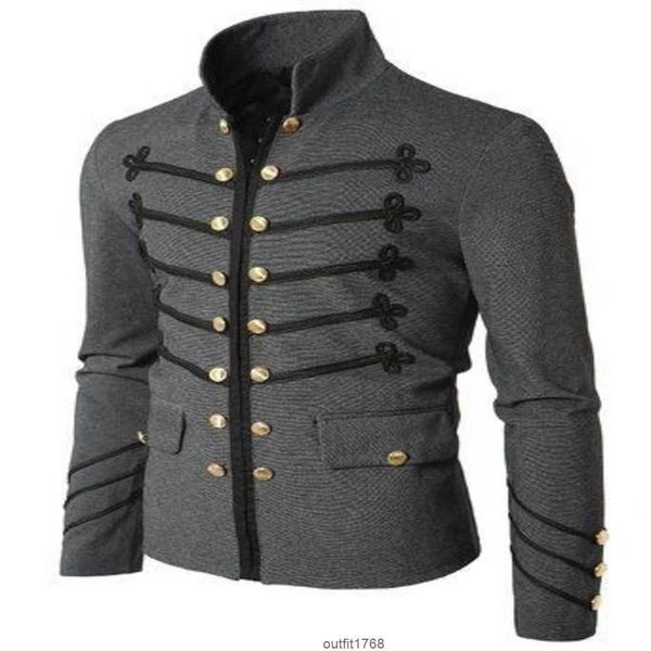 

embroidered button solid color men's jacket cardigan, Black;brown