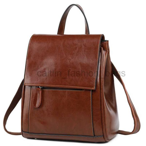 

backpack authentic leather women's travel designer rucksack caitlin_fashion_bags