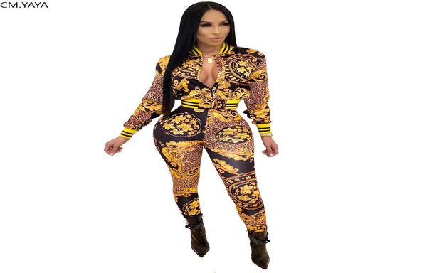 

winter women pants set full sleeve national print tracksuit jackets suit two piece set night club sporty outfits gld92026274165, White