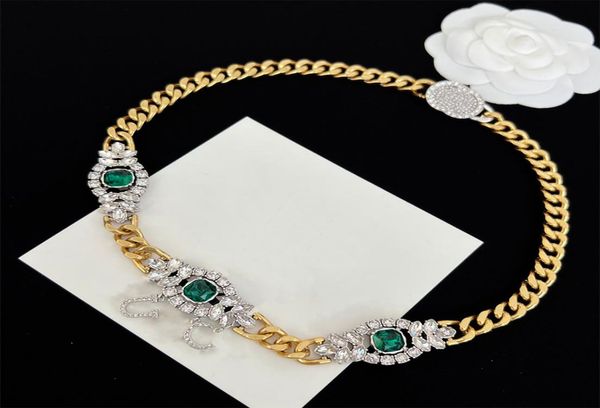 

womens designer necklace pearl lady necklaces women diamonds letter simple luxury elegant golden chain flower jariser7445653, Silver