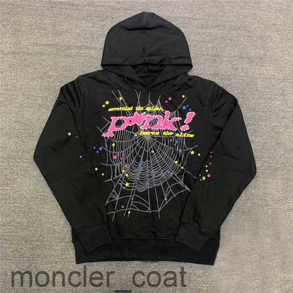 

men's hoodies sweatshirts spider web print men women hip hop casual long sleeve loose pants autumn winter gothic punk pullovers 230201, Black