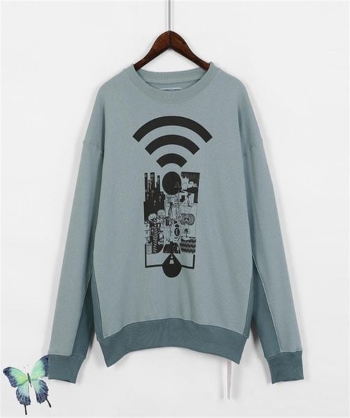 

cav empt signal tower printing sweatshirt men women fashion cotton sweatshirts cav empt high street washed pullover 2104209946408, Black