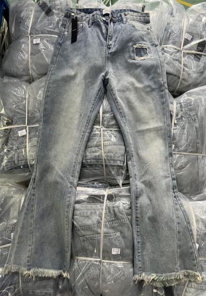 

denim pants blue men039s plus size pants women039s casual real pics6957040, Black;brown