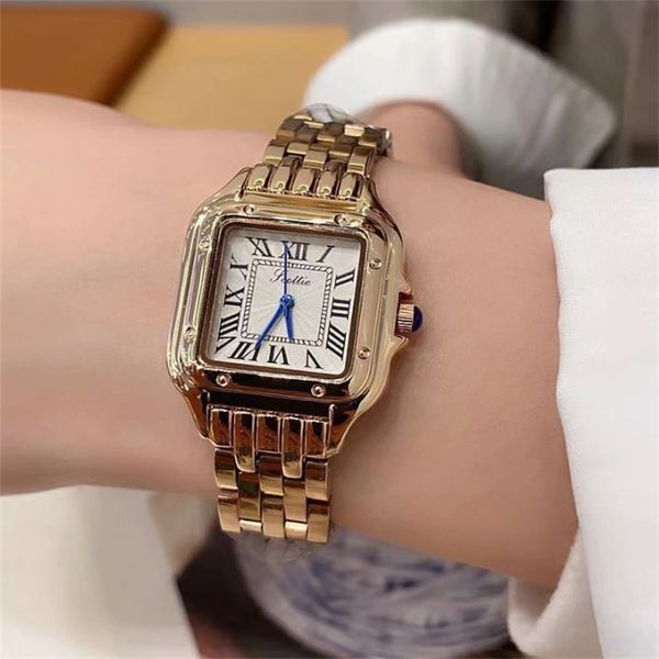 

luxury women watch stainless steel quartz ladies watches gift ladies quartz wristwatch female clock, Slivery;brown