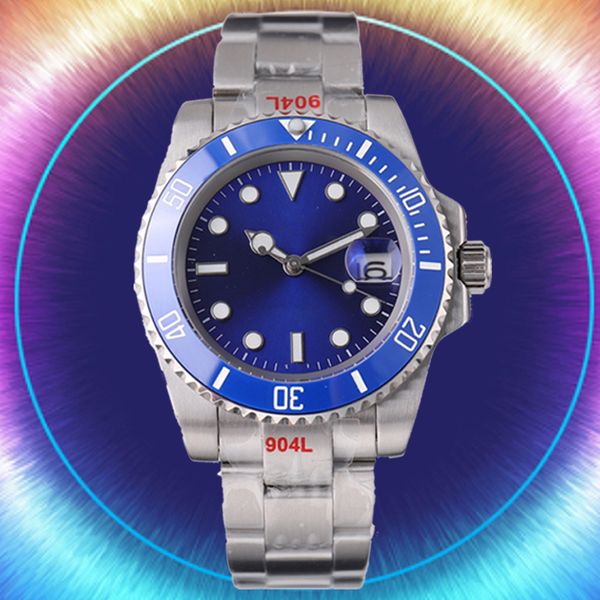 

luxury high-end watch for men designer watchs submarinerr watches mechanical automatic wristwatch fashion wristwatches 904l stainless steel, Slivery;brown