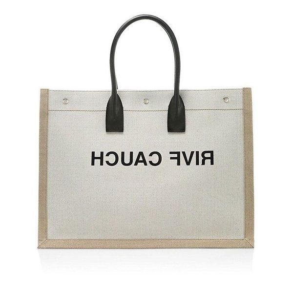 

beach bag designer handbag letter gauche tote bags straw quality shoulder luxurys handbags linen and leather shopping underarm high summer w