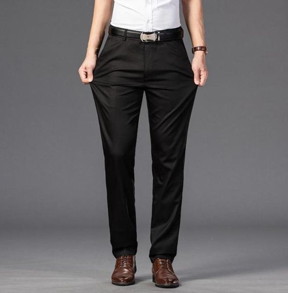 

men039s pants straight casual men clothing classic basic streetwear black khaki army trousers for man 20215297750