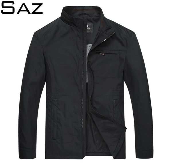 

saz men039s zipfront golf jacket01234567891011127601158, Black;brown