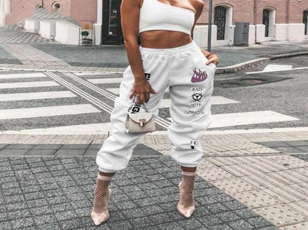 

men high waist sweatpants drawstring fitness loose pants menwomen fight night pocket black fashion street hiphop men039s2852594