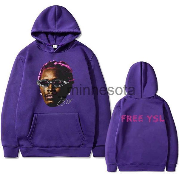 

men's hoodies sweatshirts young thug thugger slime season concert hoodie pink rare hip hop graphic hoodies men's rap streetwear me, Black
