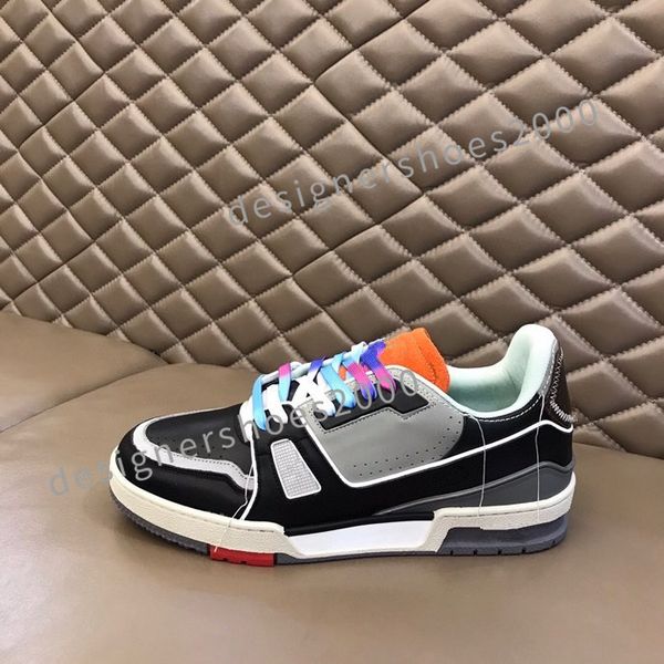 

2023 luxurys sneakers spanish designer sports shoes women men fashion casual shoes comfortable nonslip soles cowhide size39-44 rd1012, Black