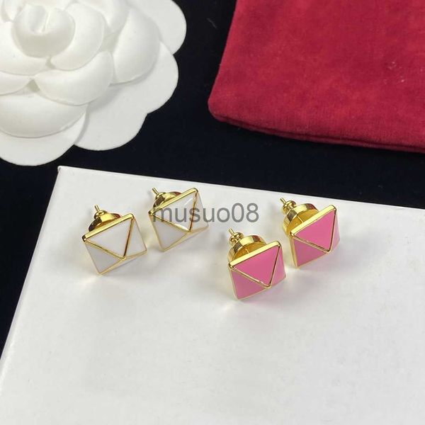

stud fashion earrrings for women new in ear stud for women versatile dazzling luxury zircon jewery item gift j230819, Golden;silver