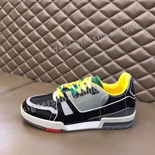 

2023 sneakers designer star casual shoes classic dirty shoe mid double height bottom trainers leather glitter golden women man size39-44 rg1, Black