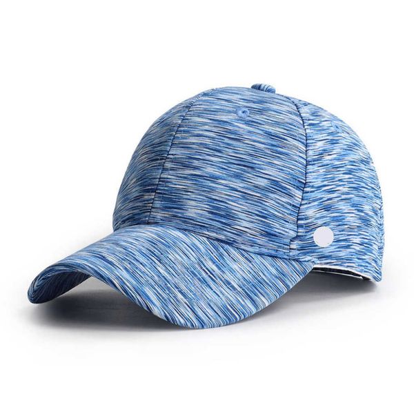 

lu designer hat embroidered baseball cap female summer casual casquette hundred take sun protection hatgoby, Blue;gray