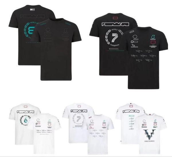 

new stylef1 racing t-shirt summer short sleeve shirt same style customised