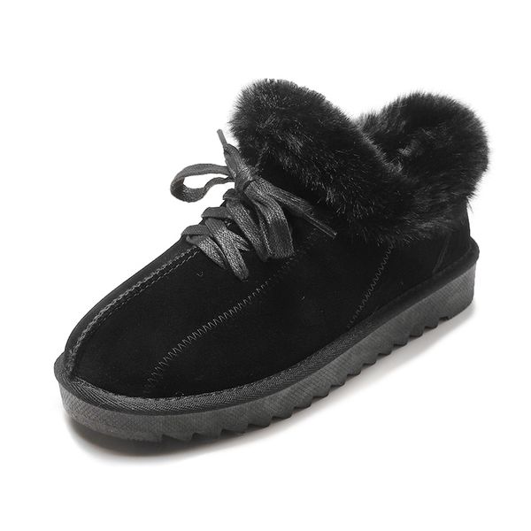 

women's shoes winter snow boots women's shoes cotton shoes ming man ac12 01, Black