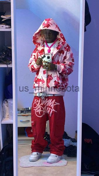 

men's hoodies sweatshirts multi color print cargo y2k pants soild color office wear straight pants vintage high ladies spring autumn wi, Black