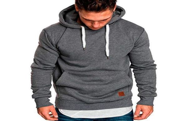 

mens long sleeve autumn winter casual sweatshirt hoodies blouse2094381, Black