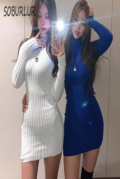 

casual dresses soburlur women039s midi robe boho bag hip elastic female mini dress korean fashion highwaisted woman cloth1393733, Black;gray