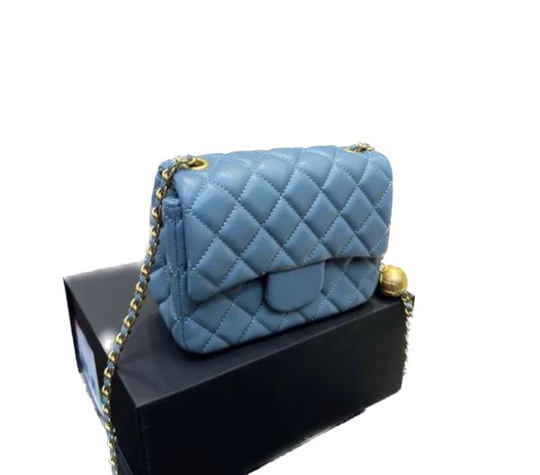 

23s small designer bag shoulder bags crossbody purse handbags sheepskin material women brand chain strap shoulder mini bag lady leather clut