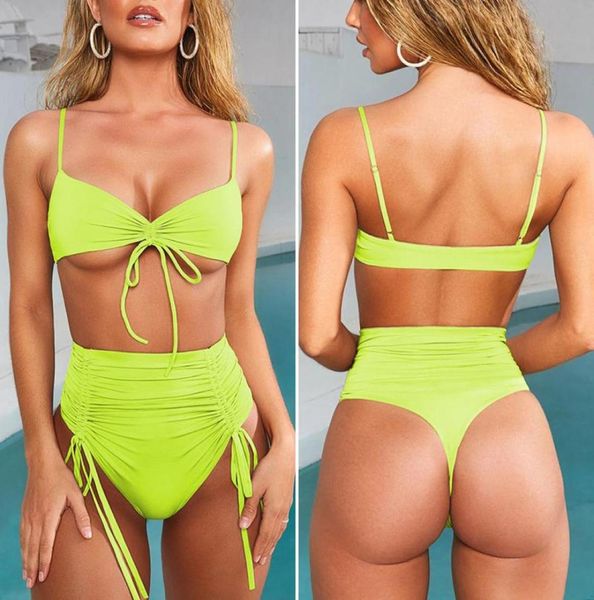 

women039s swimwear bathing suit swimsuit female bikinis women high waist fashion beach wear summer swim push up twopiece 7018387, White;black