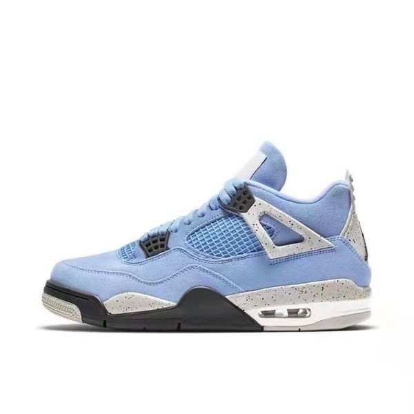 

4s mens shoes sail sneakers black basketball shoes university blue atmosphere infrared fire red thunder oreo women sports trainers men women