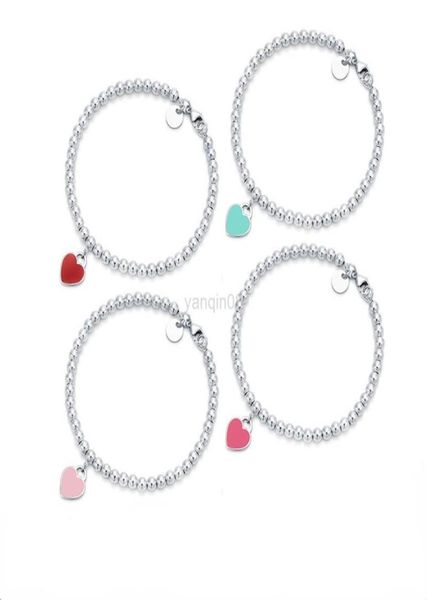 

fashion women039s beaded bracelet brand designer new round pearl blue red pink pearl bracelet g2208084501427, Black