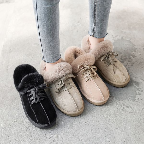 

women's shoes winter snow boots women's shoes cotton shoes ming man ac12 03, Black
