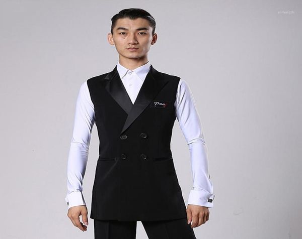 

ballroom latin dance shirts men black long veat coat male waltz flamengo cha cha clothes competition performance wear dnv1134415086801, Black;red