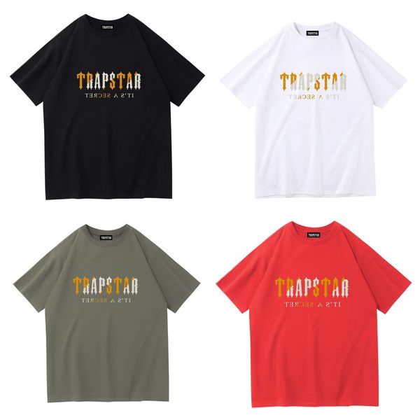 

designer shirt mens t shirt fashion tees short printing letter leisure red black tshirt men clothing clothes apparel sleeve suit luxury stre, White;black