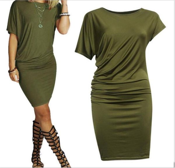 

whole new 2017 summer women dress fashion short sleeve casual dresses party dress pencil package hip mini dress vestido 3437186, White;black