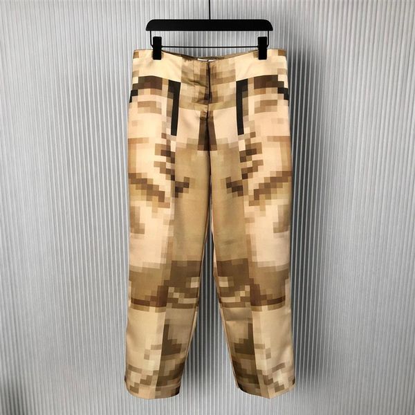 

23fw autumn and winter pants italy paris trousers outdoor sport loose track casual elastic waist t size l08202178, Black