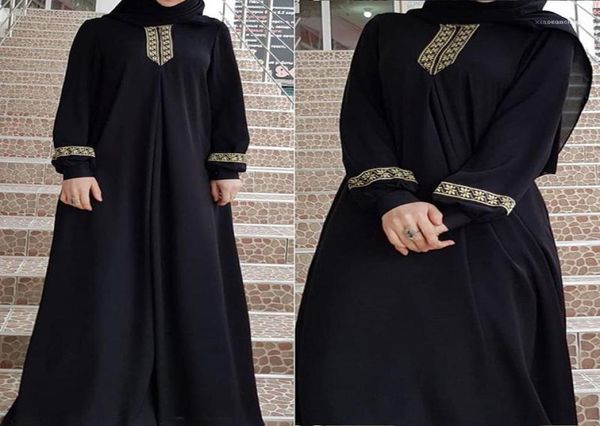 

casual dresses abaya arabic lace muslim dress women turkey islam prayer caftan marocain 2021 winter spring clothes vestidos14505647, Black;gray
