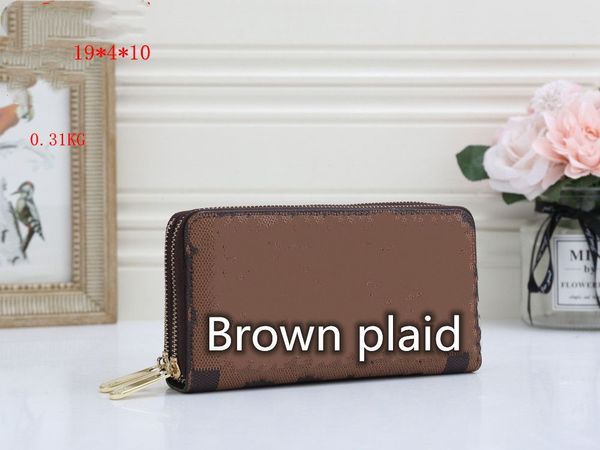 

wallets mens leather wallet holders for brown flower women purse monograms luxury purses cross body wallets zipper coin purse, Red;black
