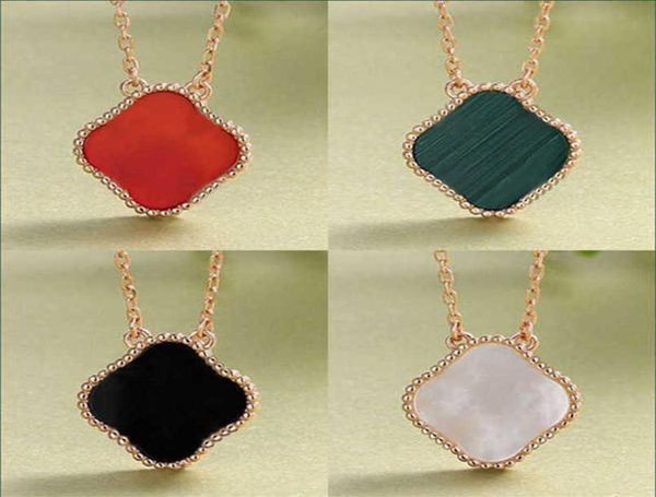 

fashion pendant necklaces elegant clover necklaces gift for woman cleef jewelry party wedding couple van luxury25423251327, Silver