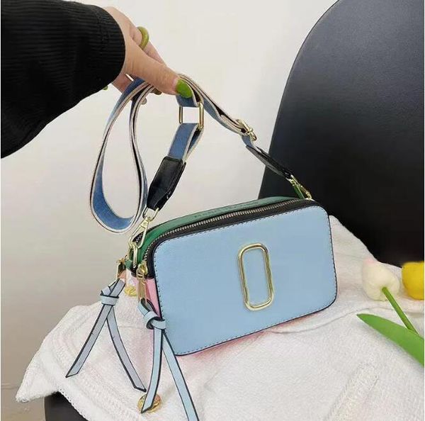 

designer luxury snapsshoulder bag fashion womens mens ladies handbag famous camera bags small crossbody purse women crossbody marc messenger, Red;black