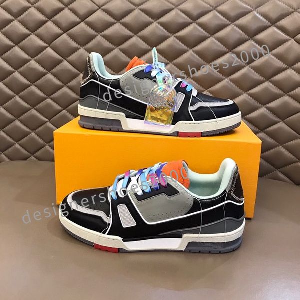 

new luxurys sneakers spanish designer sports shoes women men fashion casual shoes comfortable nonslip soles cowhide size39-44 rd1012, Black