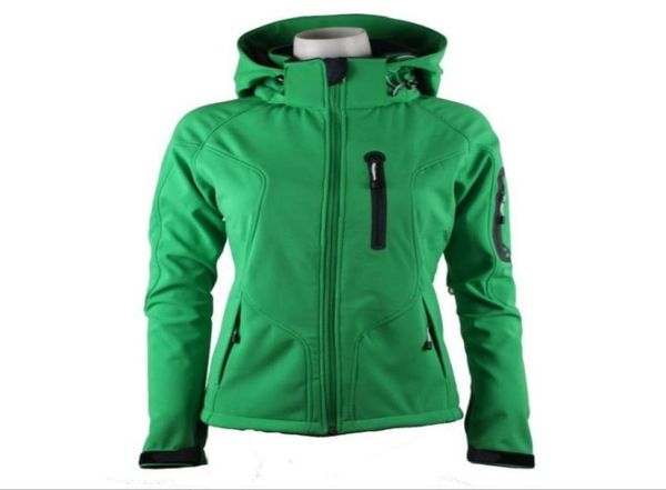 

wholethe women softshell jacket coat men outdoors sports coats women ski hiking windproof winter outwear soft shell jacket1933002, Black;brown