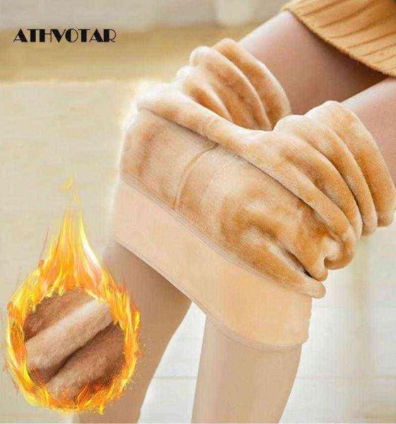 

athvotar women winter pantyhose thick warm super stretchy velvet high waist pantyhose for womensolid color comfortable slim ti y118704223, Black;white