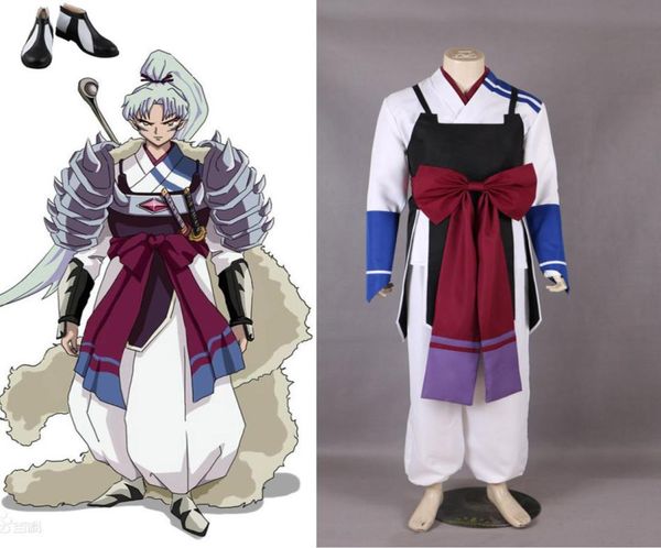 

anime inuyasha inu no taisho toga cosplay sesshoumaru inuyasha039s father kimono cosplay costumes6613927, Black