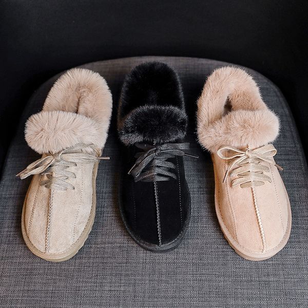 

women's shoes winter snow boots women's shoes cotton shoes ming man ac12 04, Black