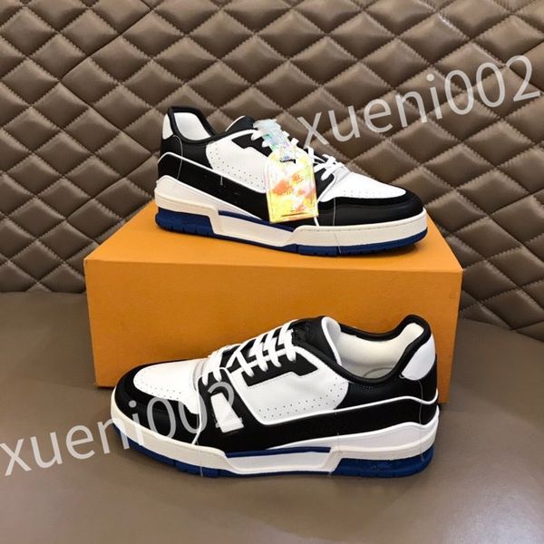 

2023 new men women leather sneakers leather flat trainers black mesh lace-up casual shoes outdoor runner trainers sport shoes size39-44 rd10