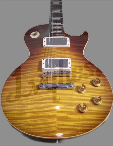 

lvymahogany electric guitar body + neck, flame glue veneer, own serial number,