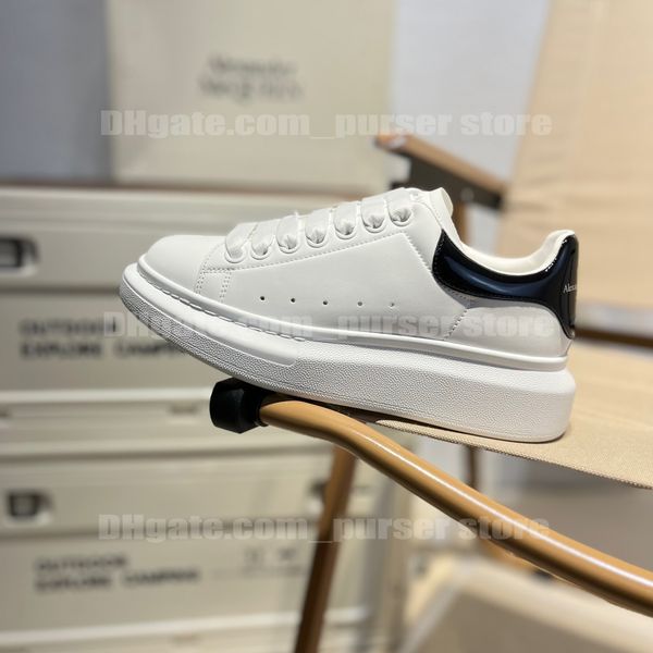 

luxurys designer shoes sneakers for men casual shoes running shoes mens trainers shoes outdoor shoes queens leather lace ''alexand, Black