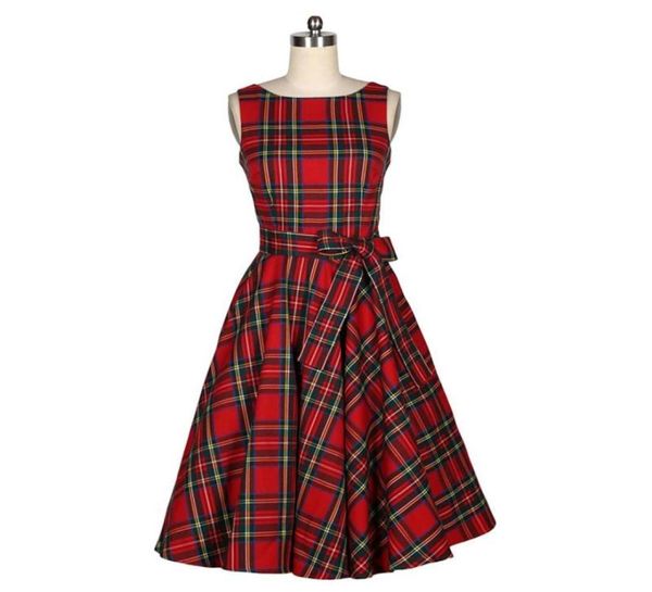 

whole new women summer dress sleeveless cotton short plaid striped party gowns pinup 50s 60s rockabilly big swing dress 2017 4280744, White;black