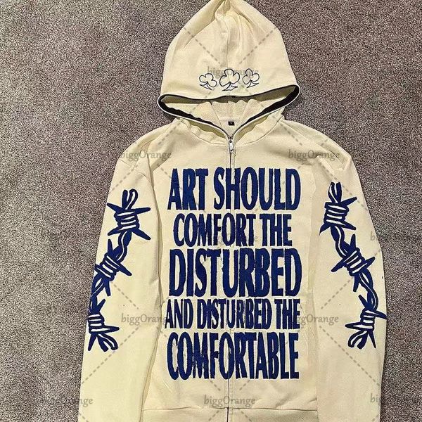 

men's hoodies sweatshirts k clothing letter printing oversized hoodie women's y2k street hip-hop harajuku all-match casual pullove, Black